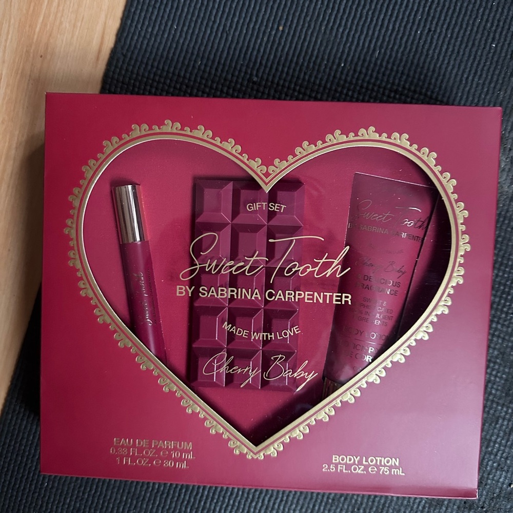 Sweet Tooth by Sabrina Carpenter - Cherry Baby Gift Set